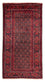 Alfombra de pasillo Alfombra persa - Nómada - 240 x 113 cm - rojo