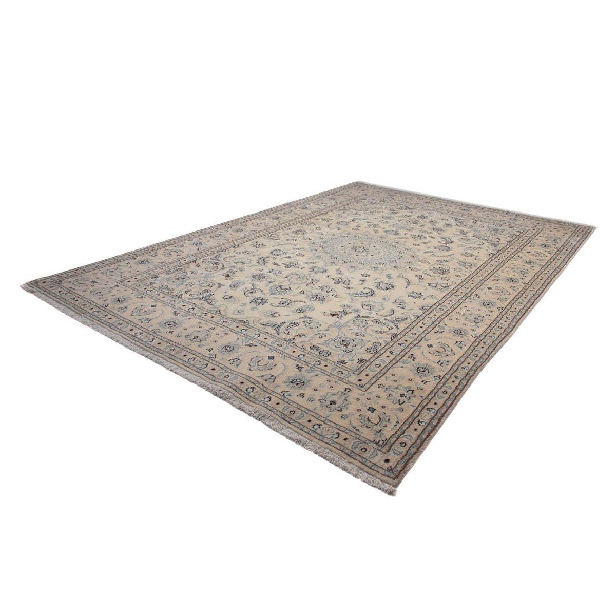 Alfombra persa - Nain - 351 x 244 cm - beige