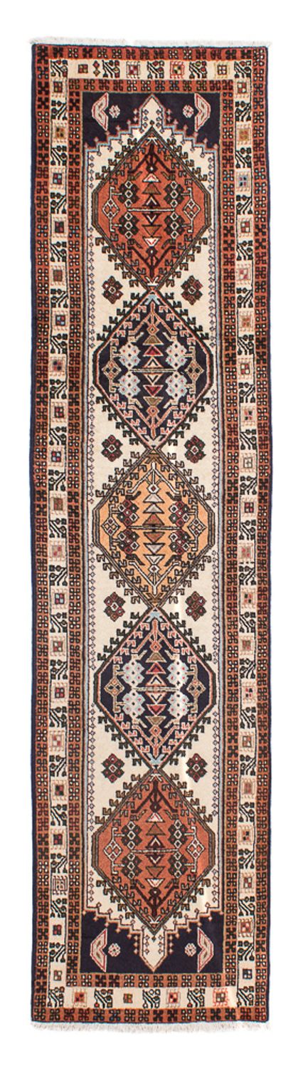 Alfombra de pasillo Alfombra persa - Nómada - 297 x 71 cm - beige