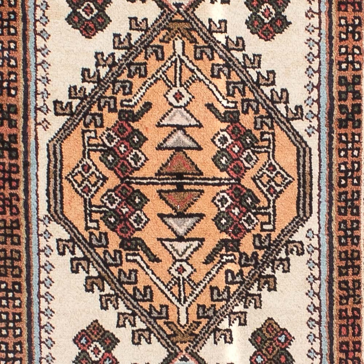 Alfombra de pasillo Alfombra persa - Nómada - 297 x 71 cm - beige