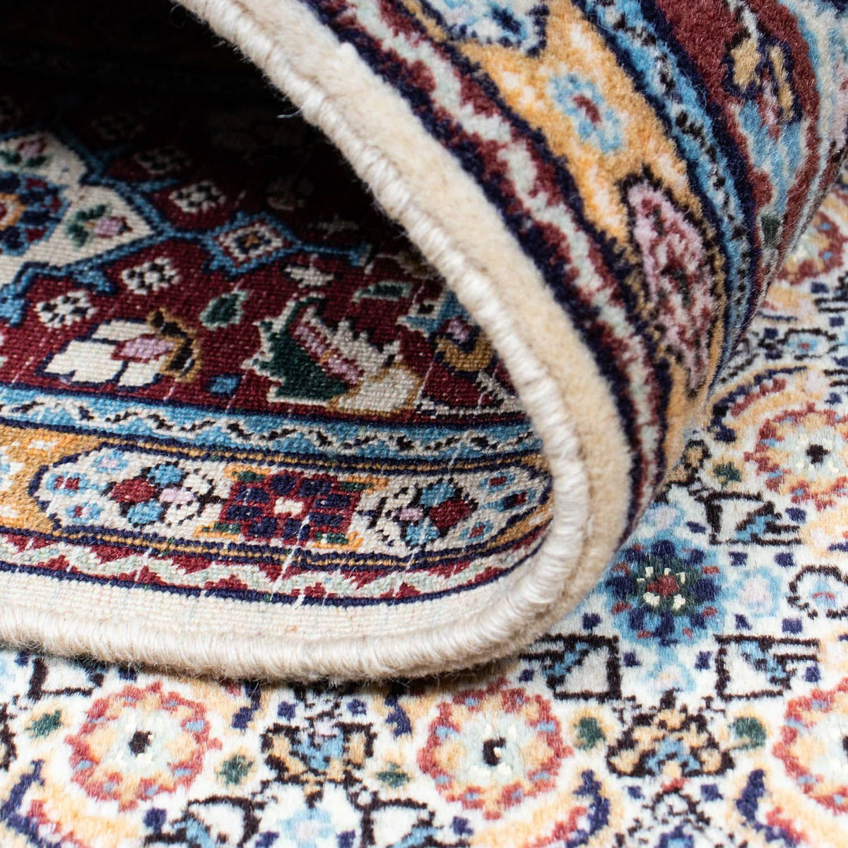 Alfombra persa - Clásica cuadrado  - 188 x 151 cm - beige