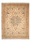 Alfombra Persa - Tabriz - Real - 203 x 156 cm - marrón claro