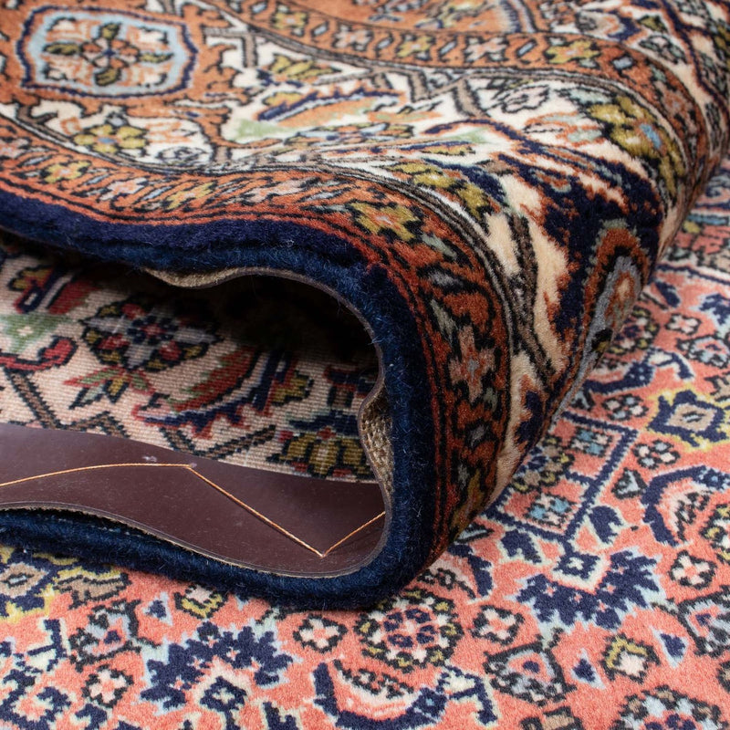 Alfombra persa - Bidjar - 210 x 136 cm - rojo claro