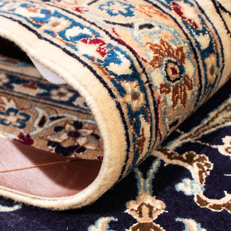 Alfombra Persa - Nain - Prima - 264 x 172 cm - azul oscuro