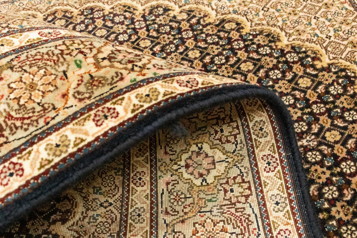 Alfombra Persa - Tabriz - Real - 150 x 100 cm - azul oscuro