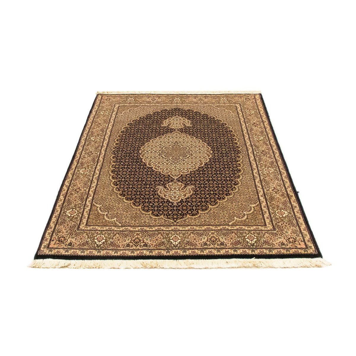 Alfombra Persa - Tabriz - Real - 150 x 100 cm - azul oscuro