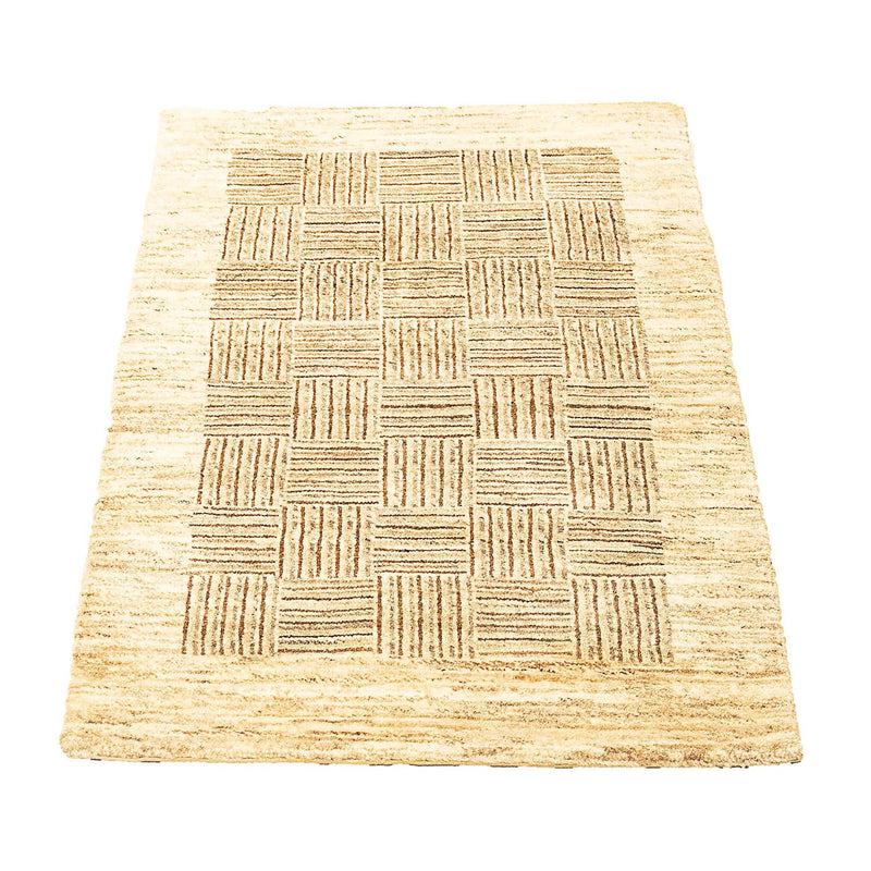 Alfombra Gabbeh - Indus - 97 x 62 cm - beige