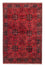 Alfombra afgana - Kunduz - 193 x 129 cm - rojo