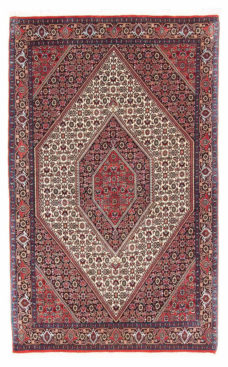 Alfombra persa - Bidjar - 174 x 108 cm - rojo