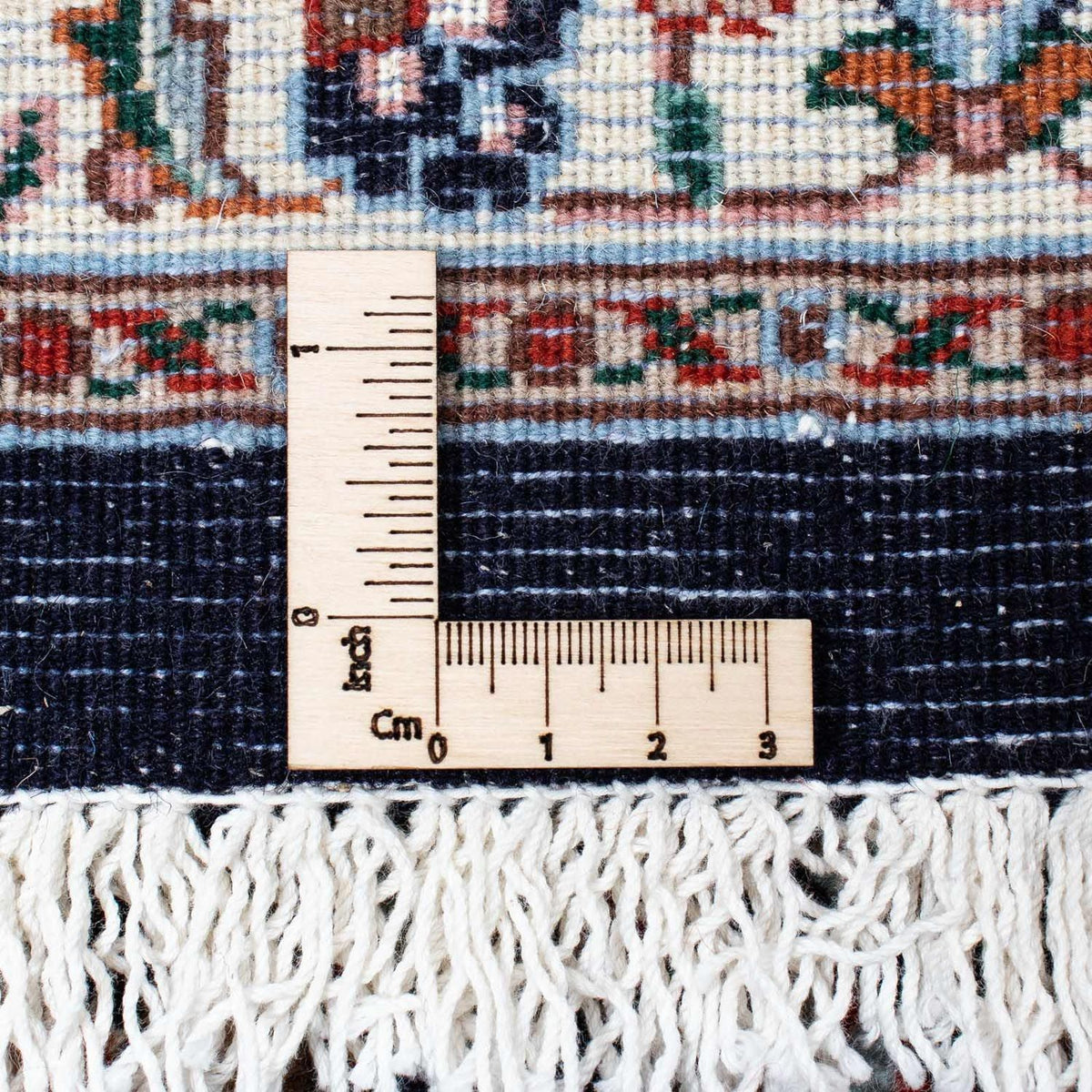 Alfombra persa - Clásica - 239 x 181 cm - azul oscuro