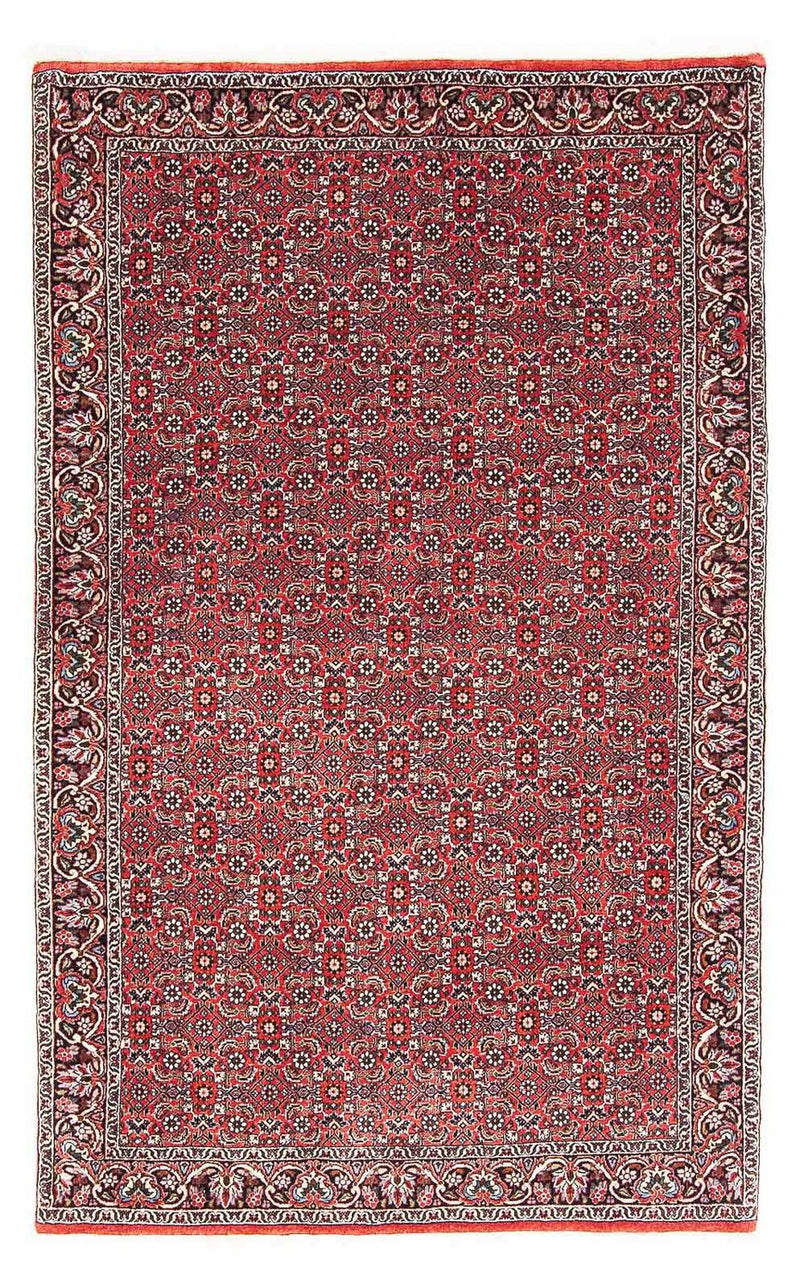 Alfombra persa - Bidjar - 174 x 111 cm - rojo