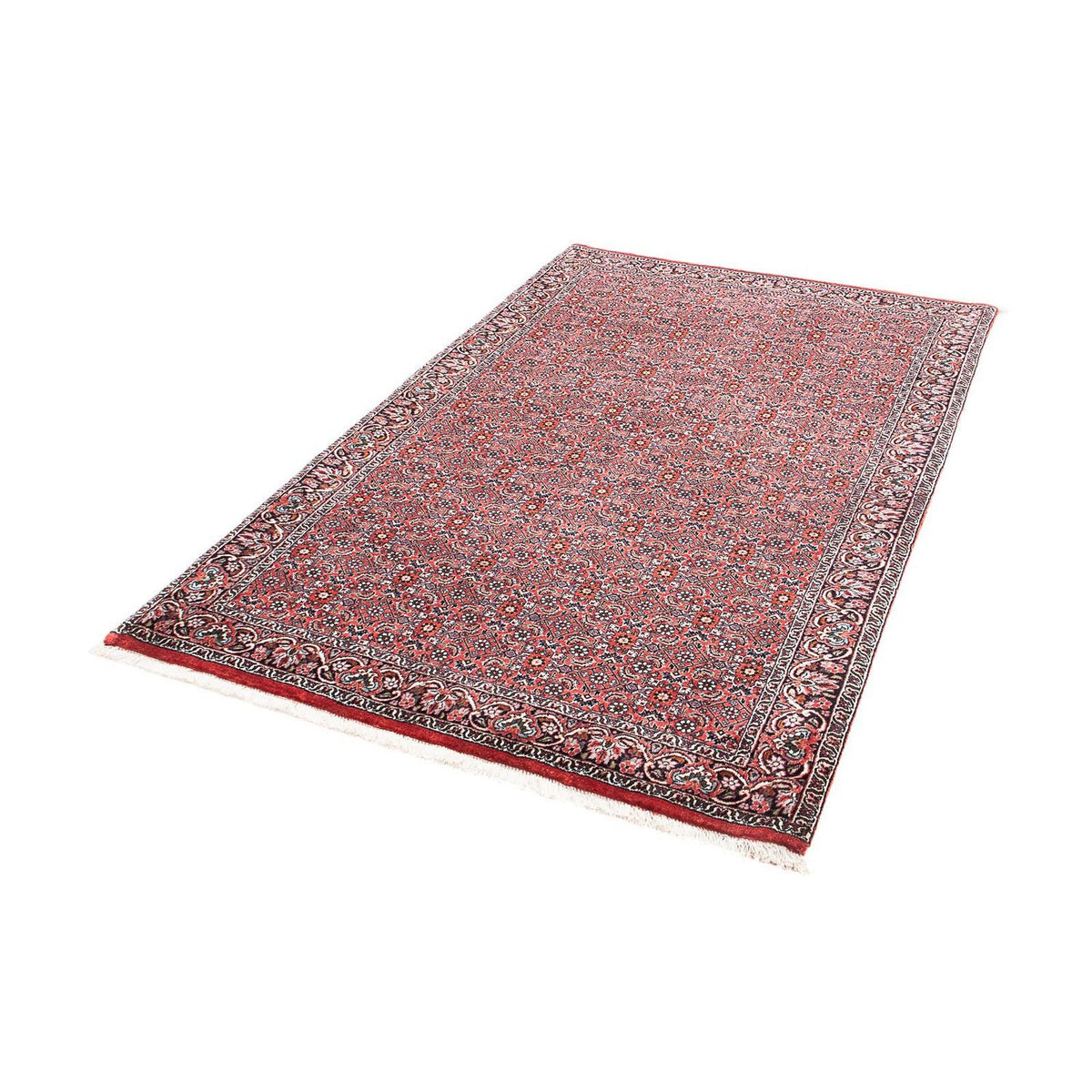 Alfombra persa - Bidjar - 174 x 111 cm - rojo
