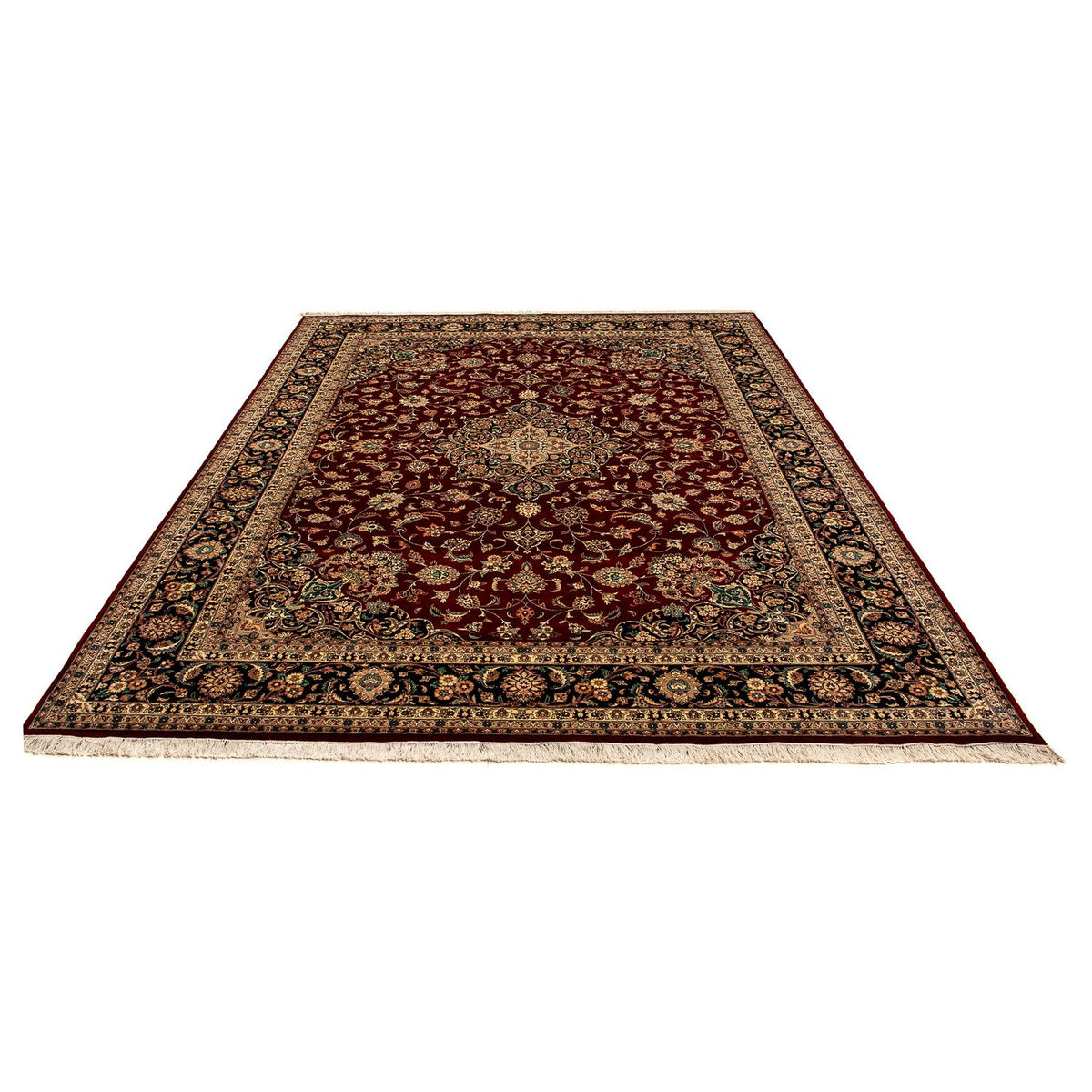 Alfombra Ziegler - 366 x 277 cm - rojo oscuro