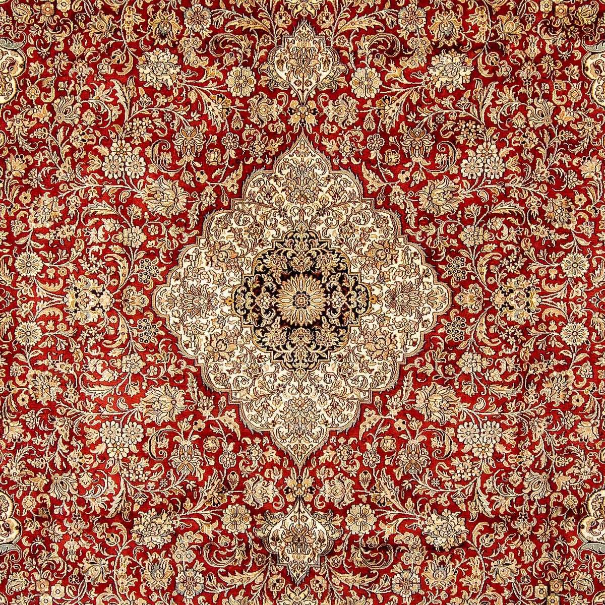 Alfombra persa - Clásica - 337 x 246 cm - rojo oscuro