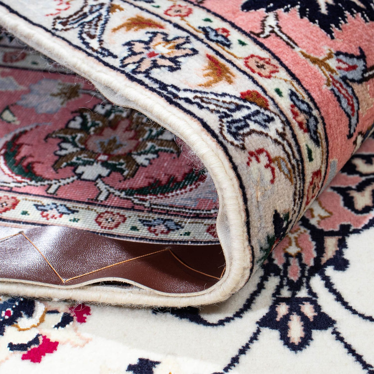 Alfombra Persa - Tabriz - Real - 211 x 153 cm - beige