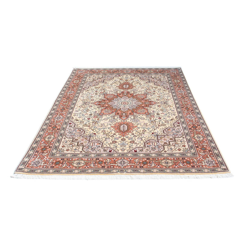 Alfombra Persa - Tabriz - Real - 211 x 151 cm - beige