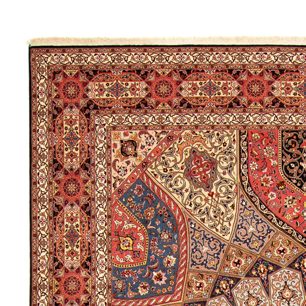 Alfombra Persa - Tabriz - Real - 408 x 296 cm - multicolor