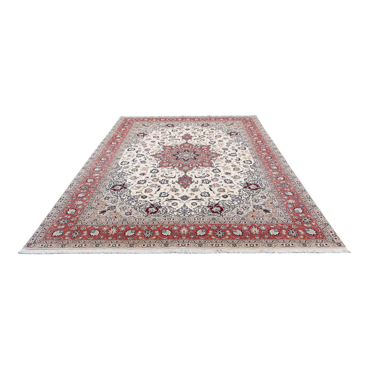 Alfombra Persa - Tabriz - Real - 357 x 251 cm - beige