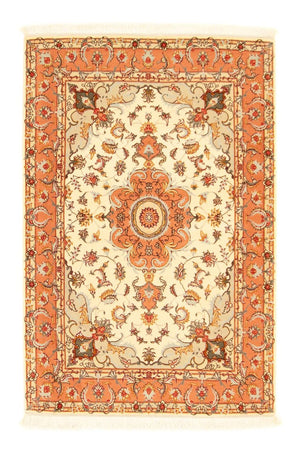Alfombra Persa - Tabriz - Real - 152 x 102 cm - beige