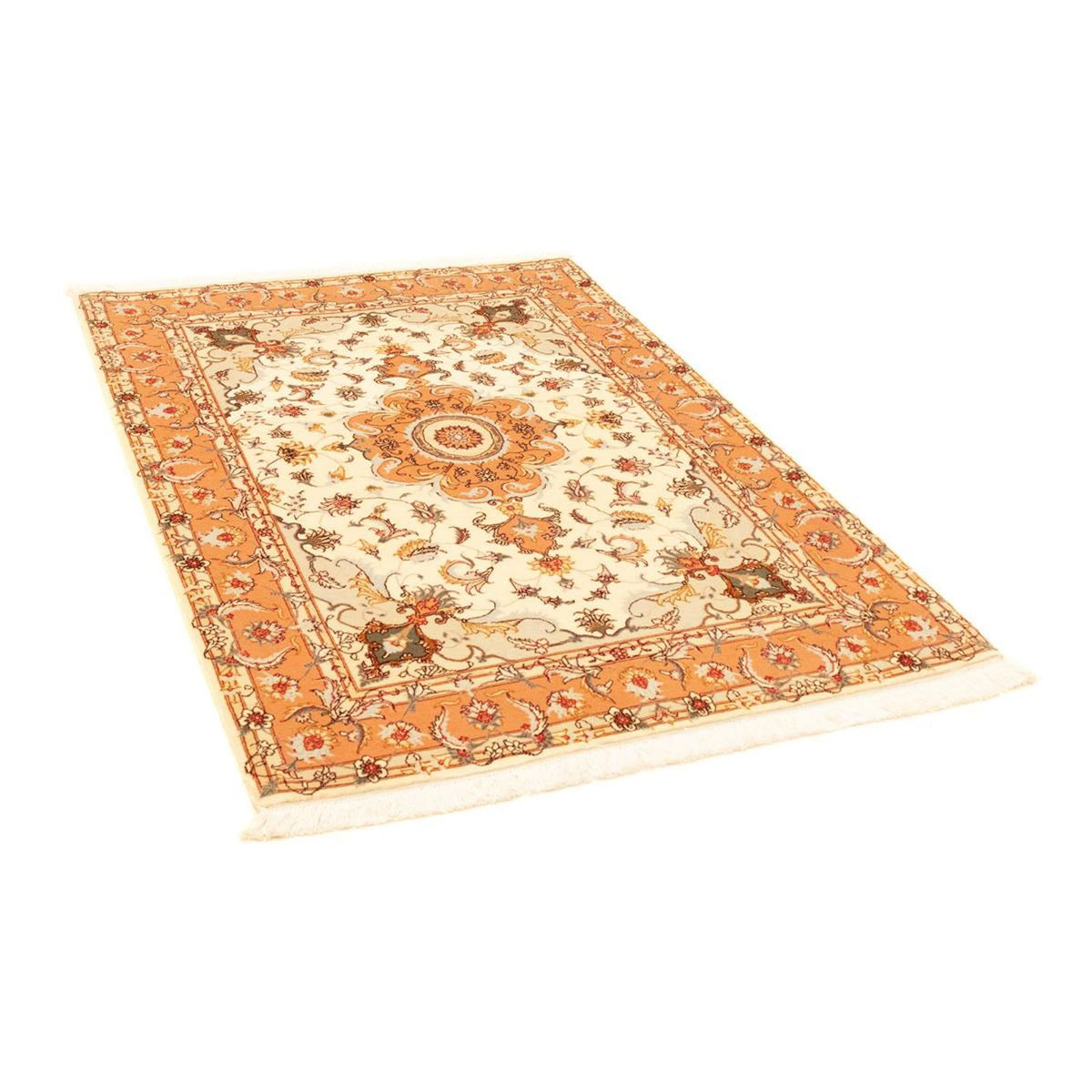 Alfombra Persa - Tabriz - Real - 152 x 102 cm - beige
