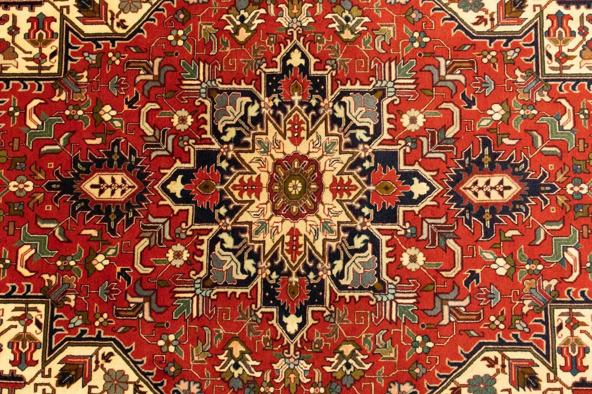 Alfombra Persa - Tabriz - Real - 162 x 102 cm - rojo