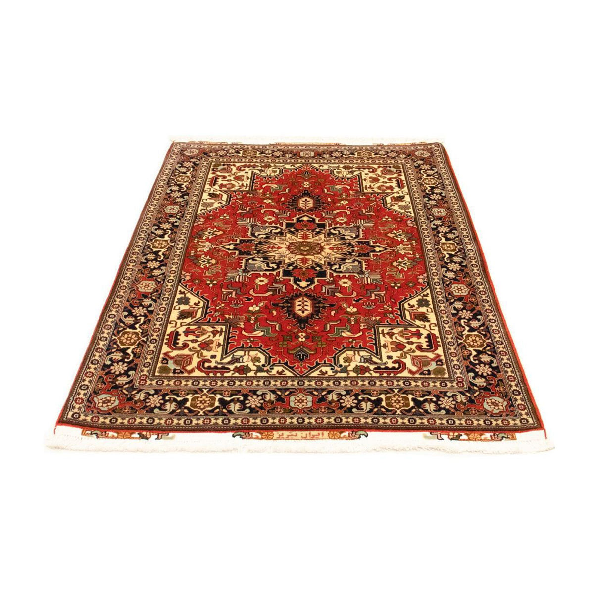 Alfombra Persa - Tabriz - Real - 162 x 102 cm - rojo