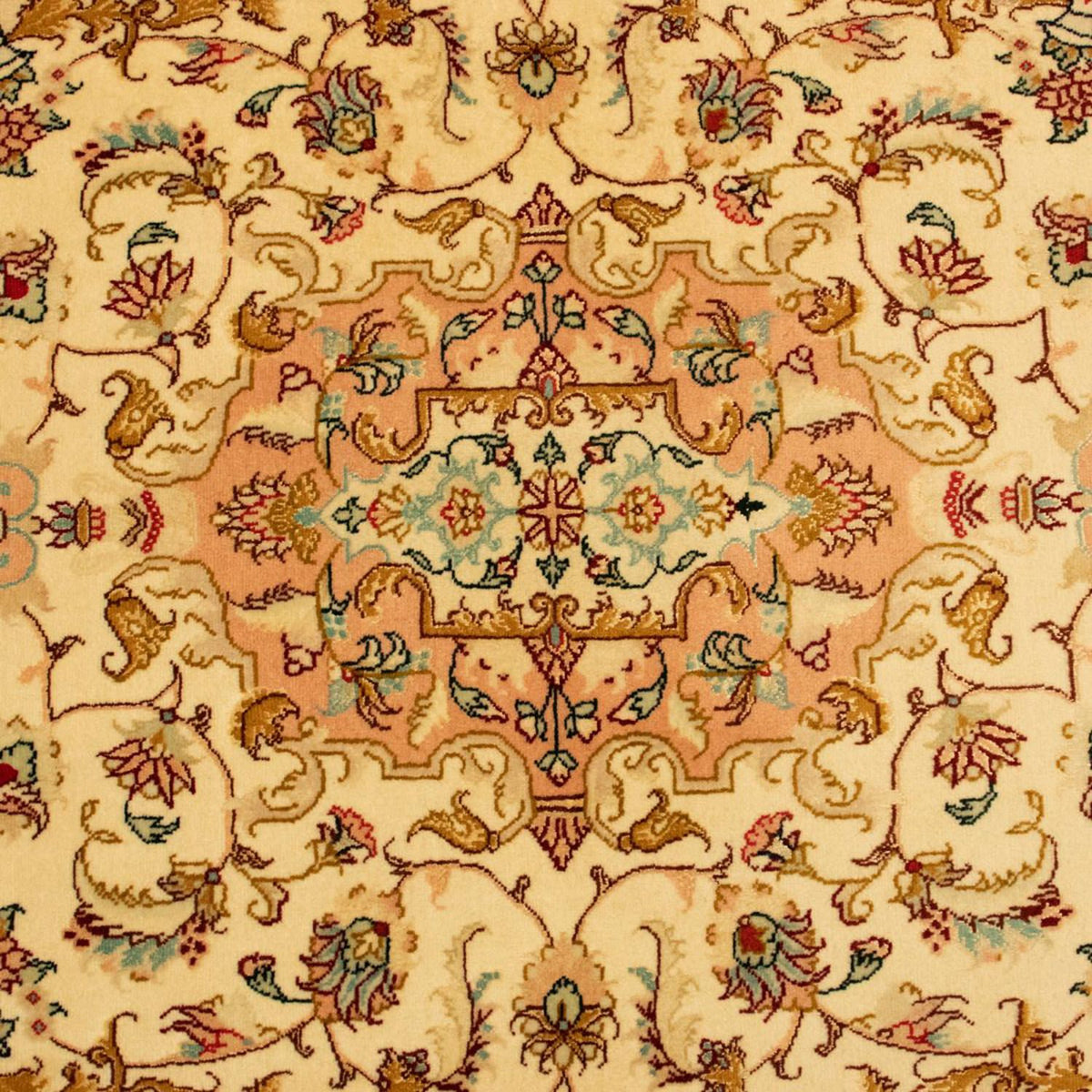 Alfombra Persa - Tabriz - Real - 150 x 101 cm - beige