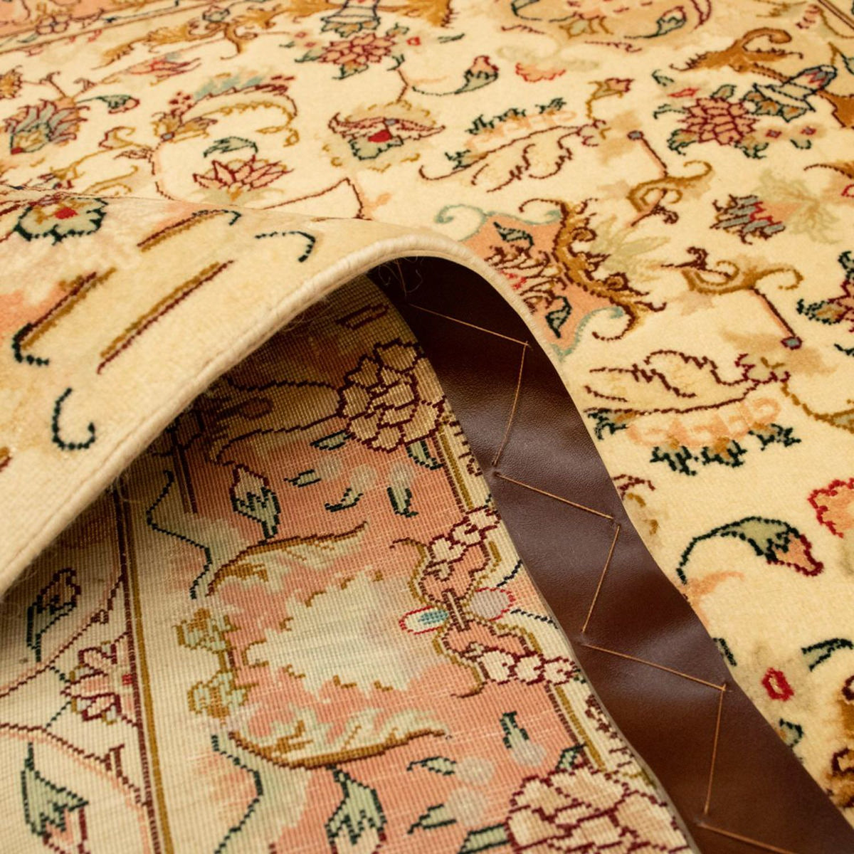 Alfombra Persa - Tabriz - Real - 150 x 101 cm - beige