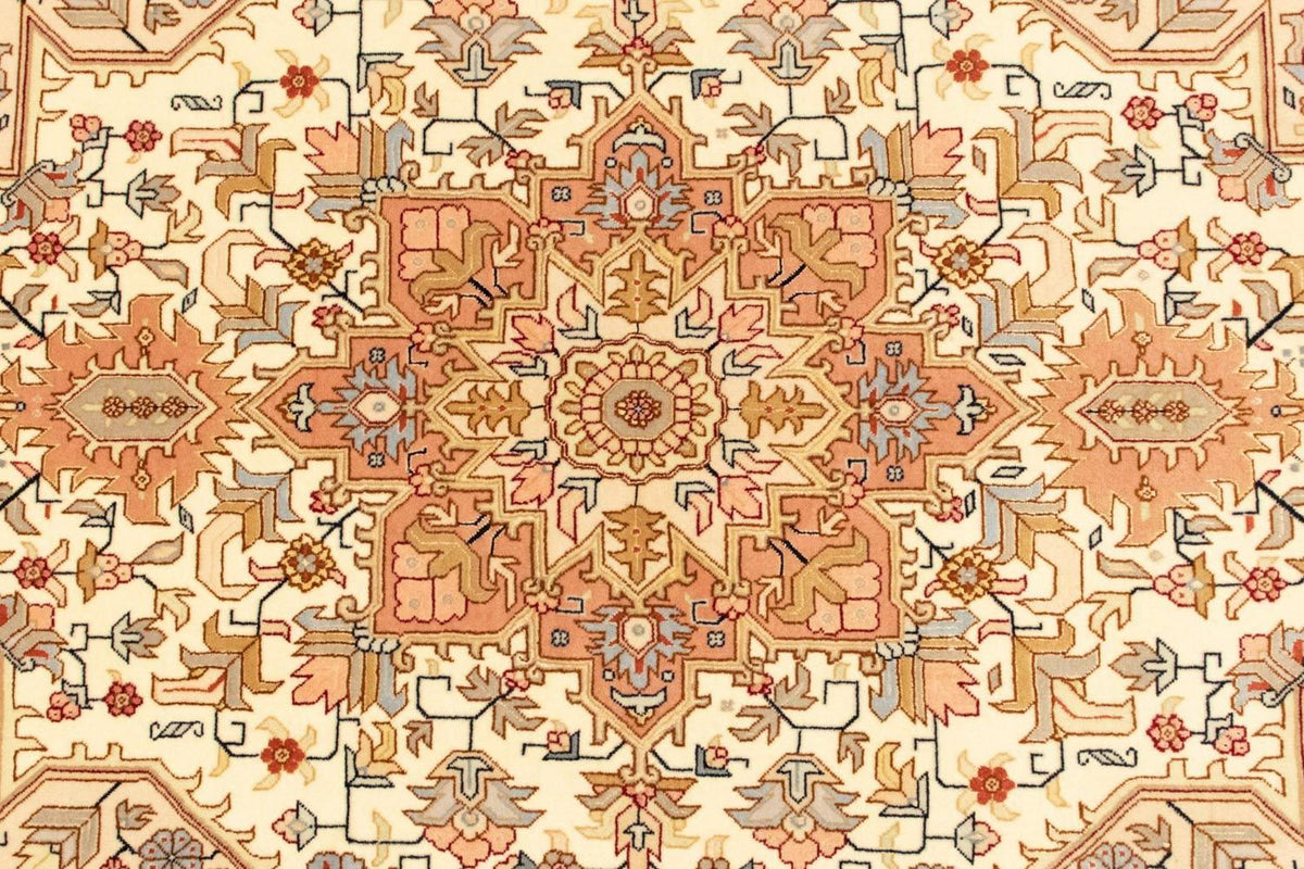 Alfombra Persa - Tabriz - Real - 153 x 98 cm - beige