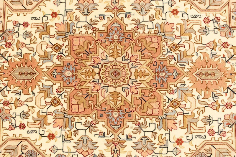 Alfombra Persa - Tabriz - Real - 153 x 98 cm - beige