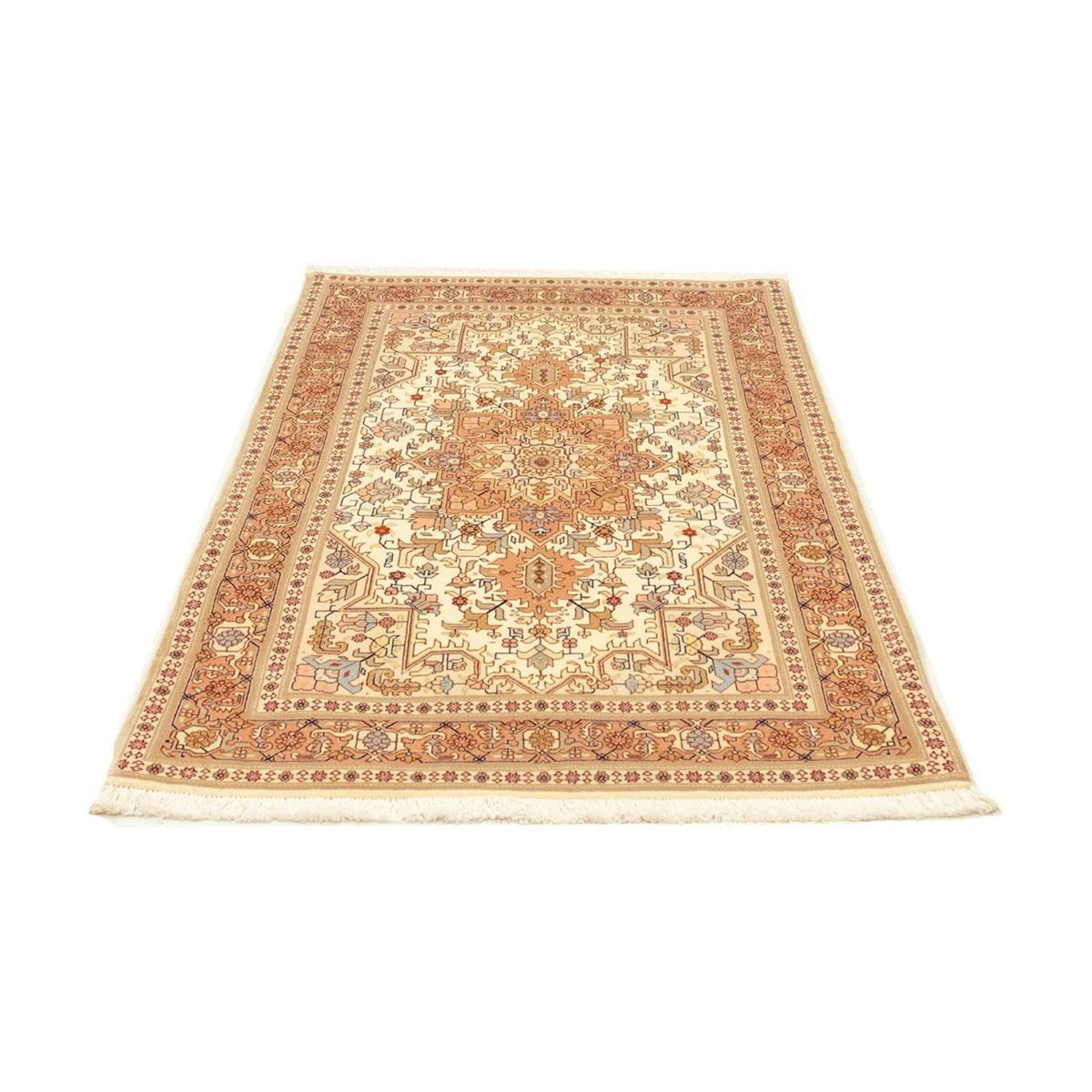 Alfombra Persa - Tabriz - Real - 153 x 98 cm - beige
