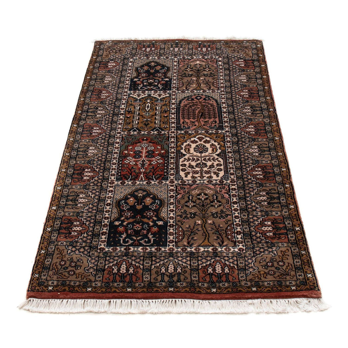 Alfombra persa - Ghom - 143 x 71 cm - multicolor