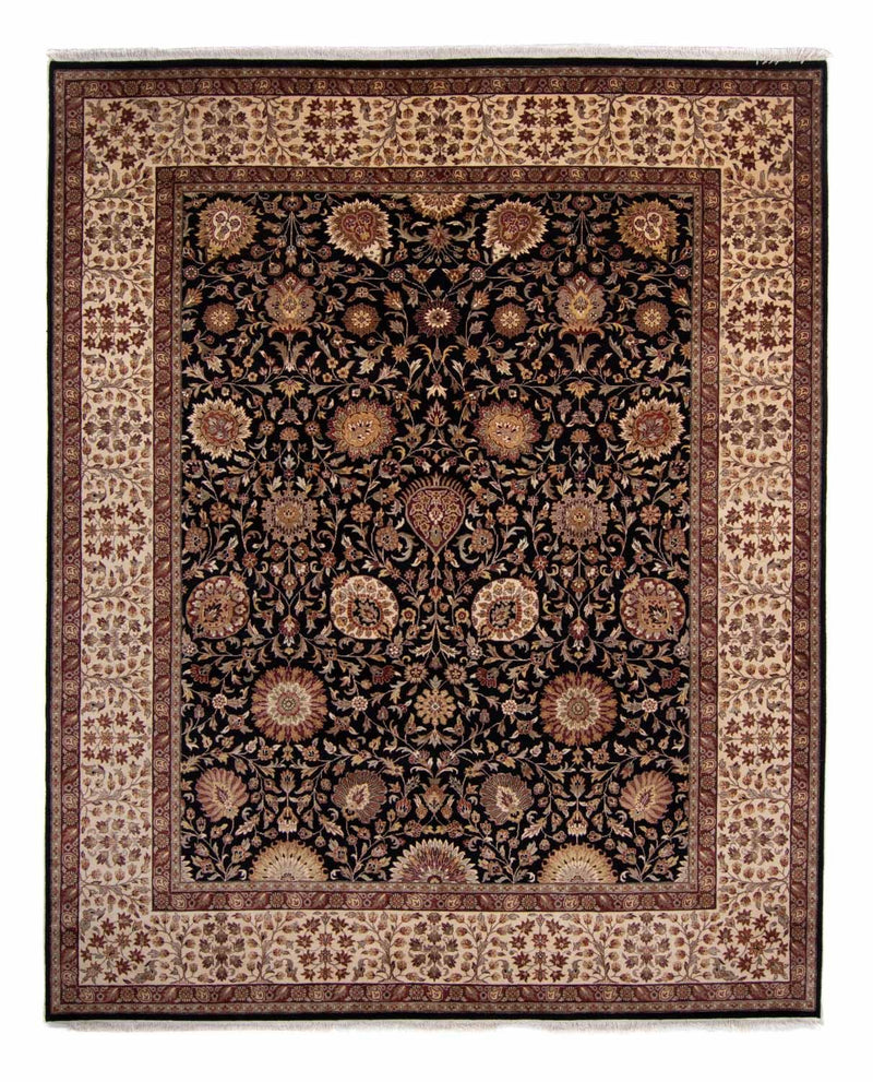 Alfombra persa - Tabriz - 312 x 244 cm - azul oscuro