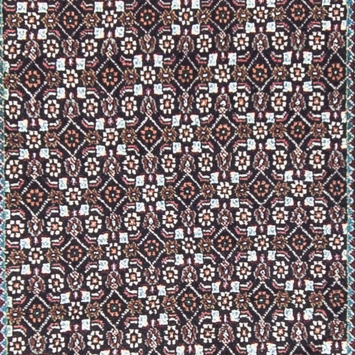 Alfombra de pasillo Alfombra persa - Tabriz - 389 x 74 cm - gris