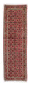 Alfombra de pasillo Alfombra persa - Bidjar - 248 x 71 cm - rojo claro