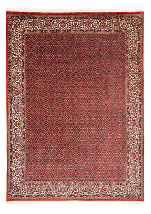 Alfombra persa - Bidjar - 330 x 246 cm - rojo