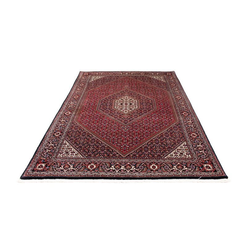 Alfombra persa - Bidjar - 248 x 148 cm - rojo oscuro