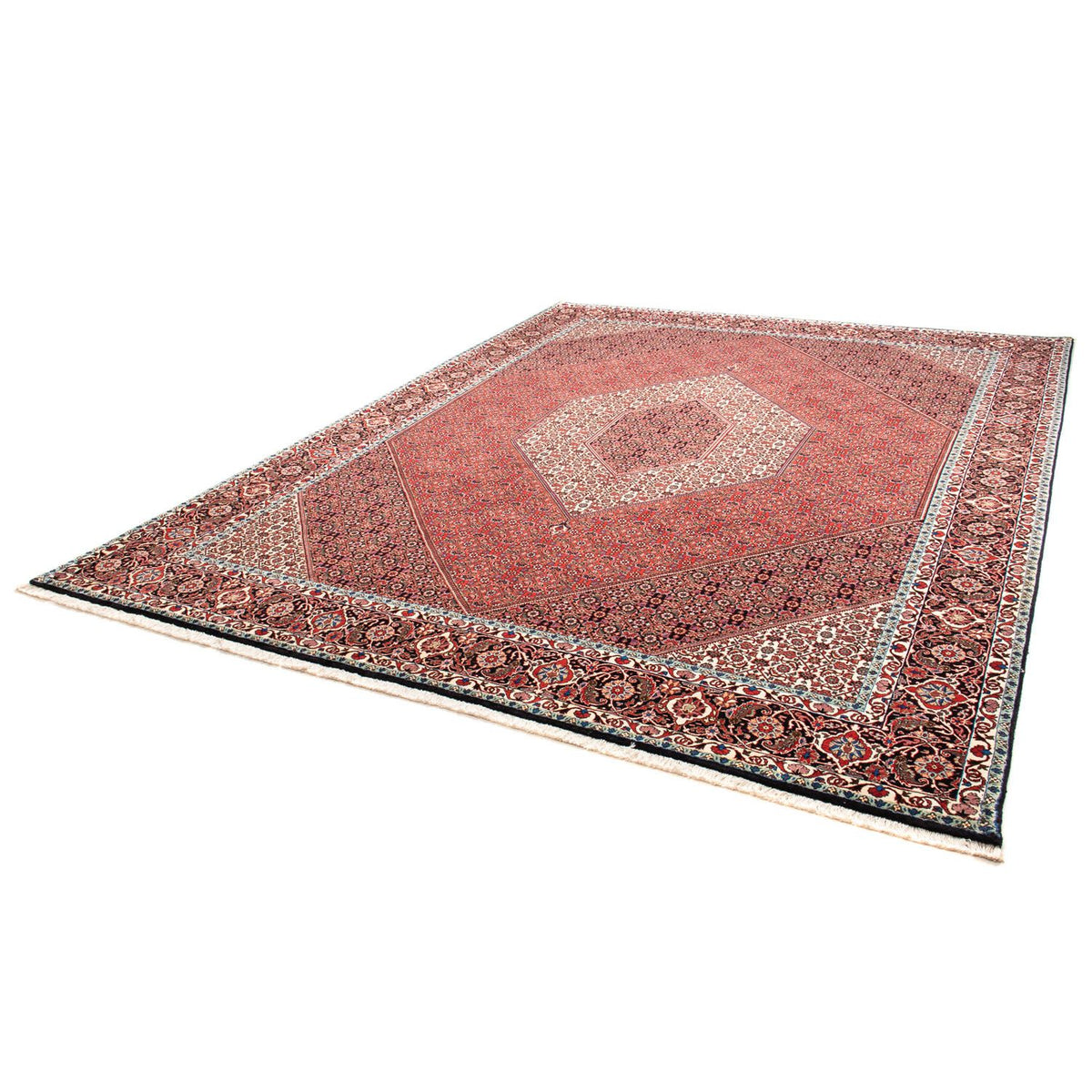 Alfombra persa - Bidjar - 336 x 248 cm - rojo