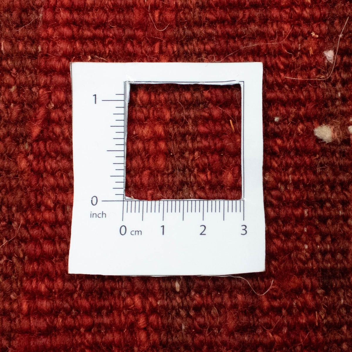 Alfombra Gabbeh - Persa - 182 x 117 cm - rojo