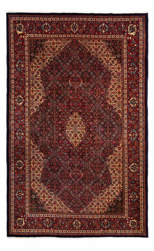 Alfombra persa - Clásica - 307 x 208 cm - azul oscuro
