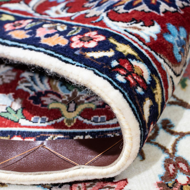 Alfombra persa - Ghom - 218 x 137 cm - beige