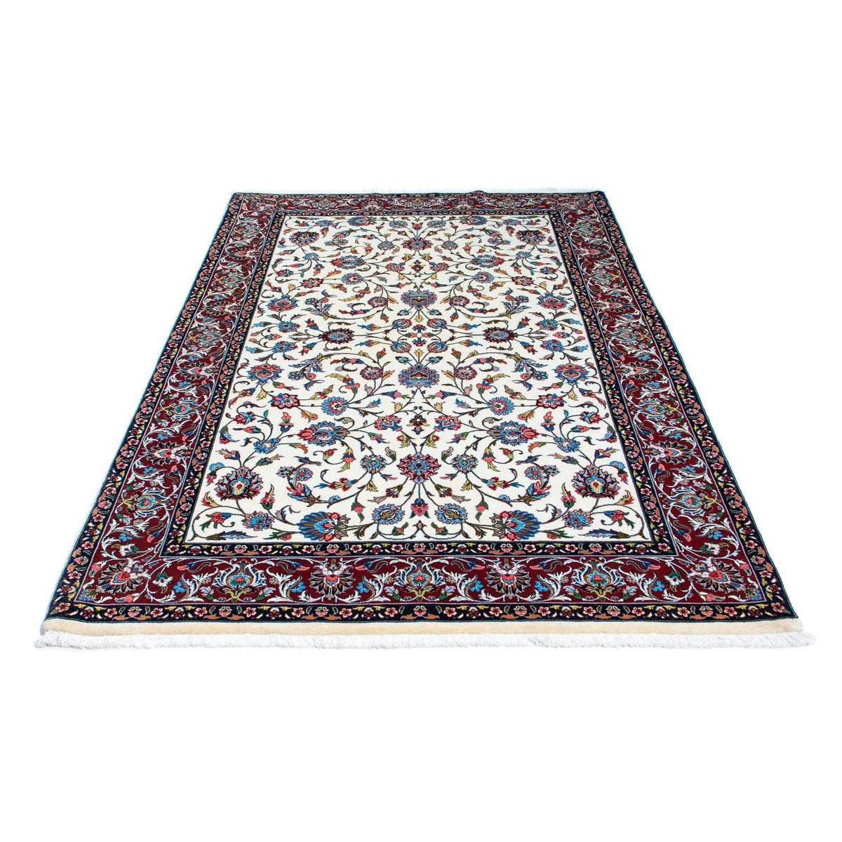 Alfombra persa - Ghom - 218 x 137 cm - beige
