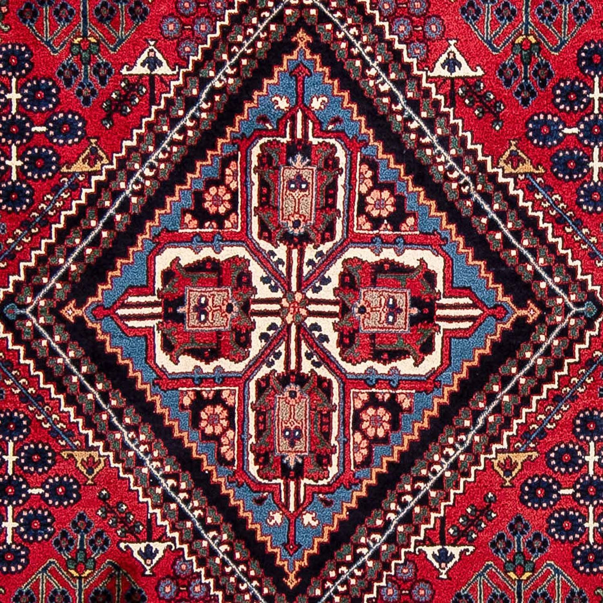 Alfombra persa - Nómada - 343 x 235 cm - rojo oscuro