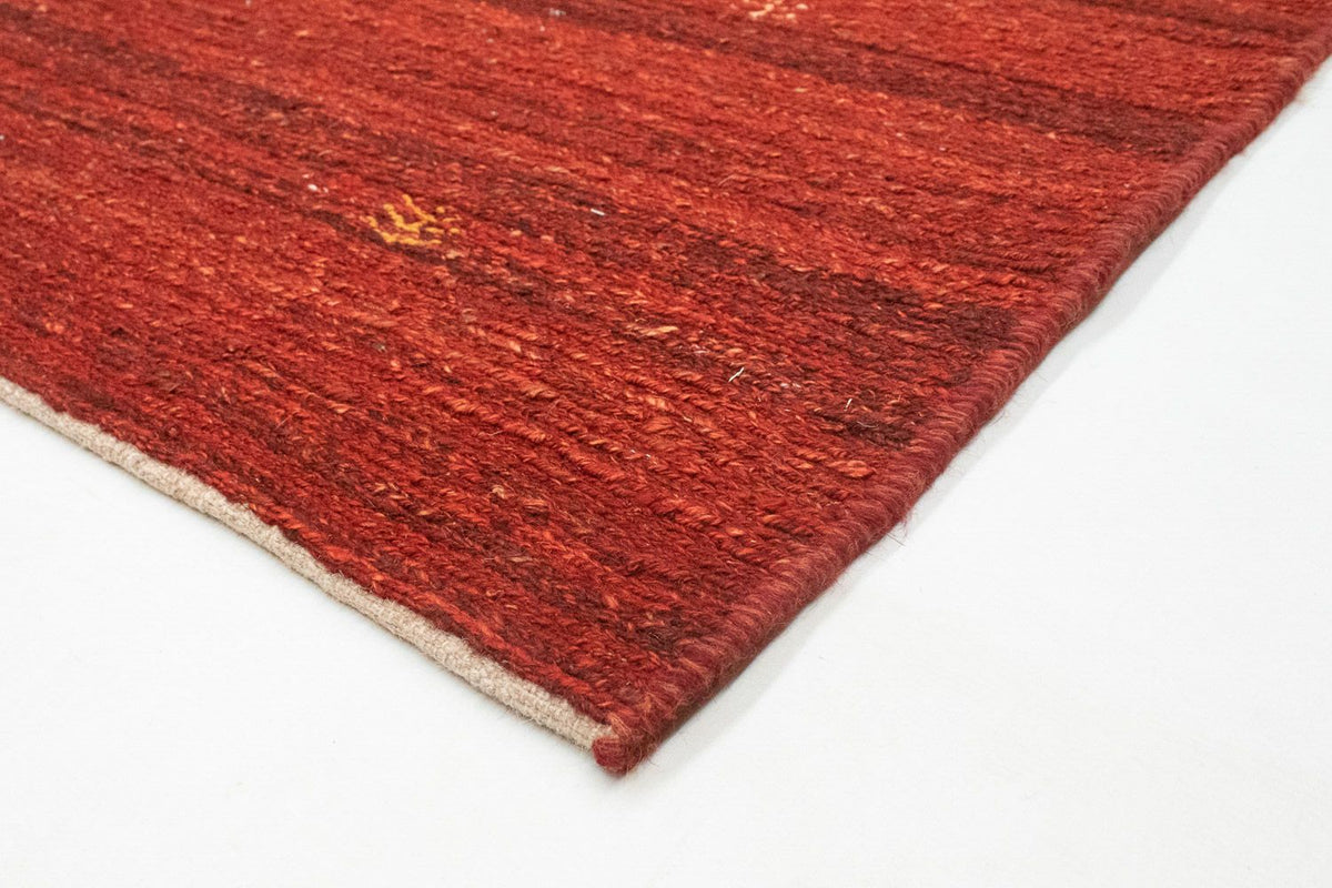 Alfombra Gabbeh - Persa - 192 x 150 cm - rojo