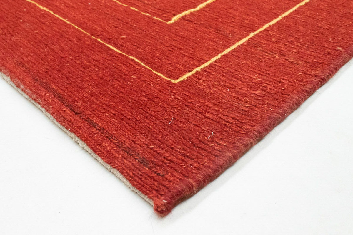 Alfombra Gabbeh - Persa - 196 x 143 cm - rojo