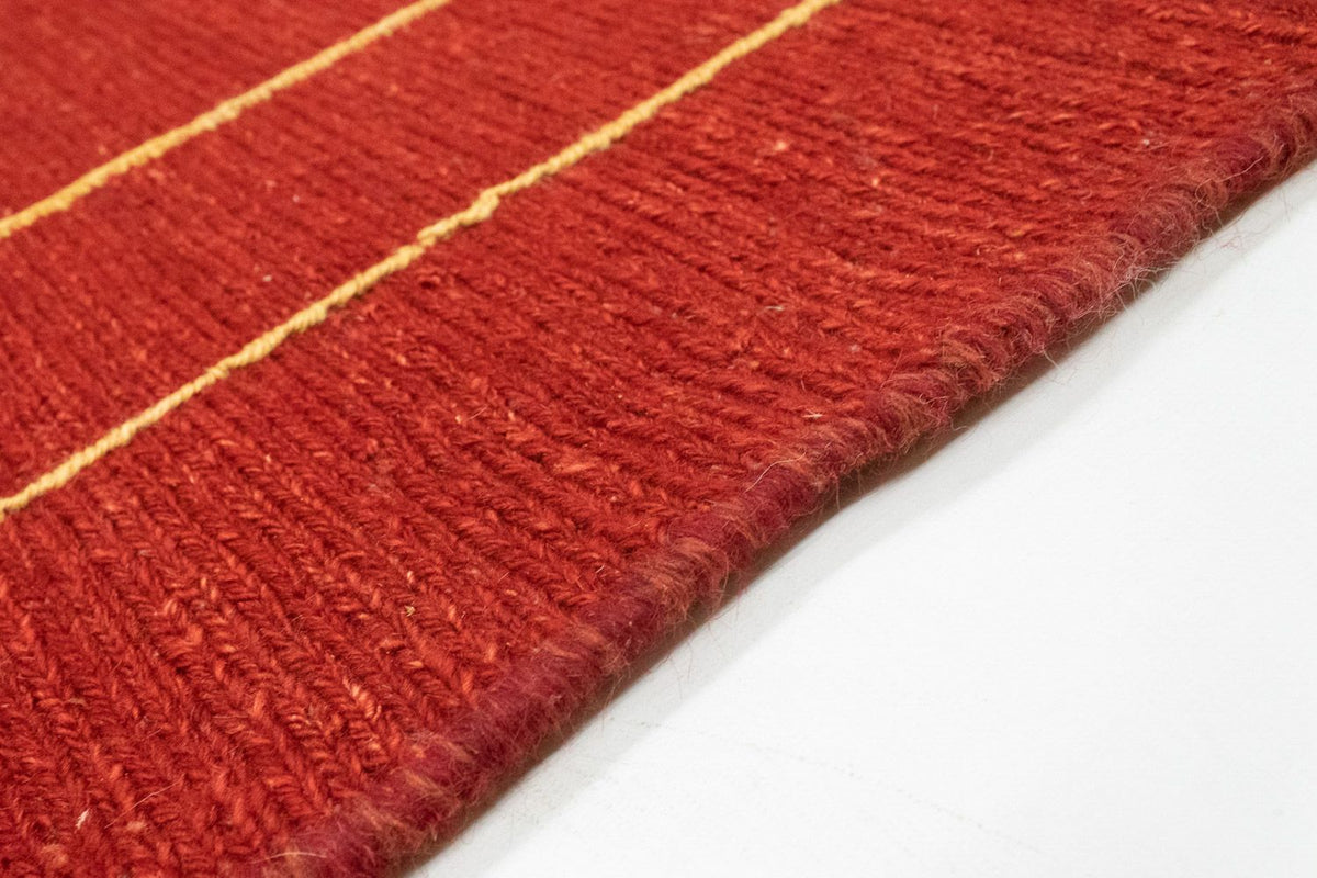 Alfombra Gabbeh - Persa - 196 x 143 cm - rojo