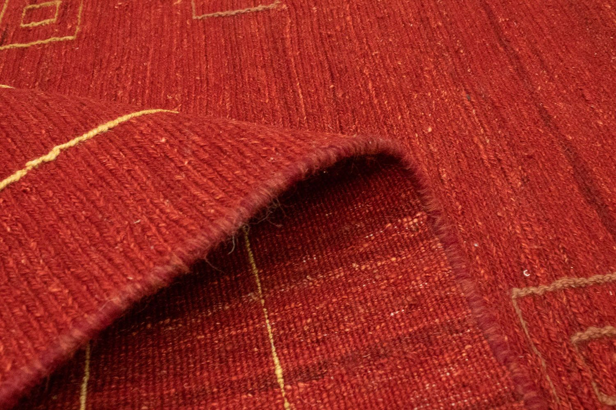 Alfombra Gabbeh - Persa - 196 x 143 cm - rojo