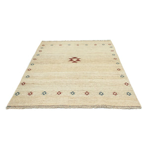 Alfombra Gabbeh - Persa - 192 x 148 cm - beige