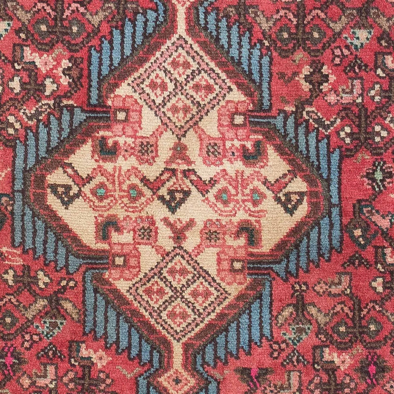 Alfombra persa - Nómada - 125 x 80 cm - rojo claro