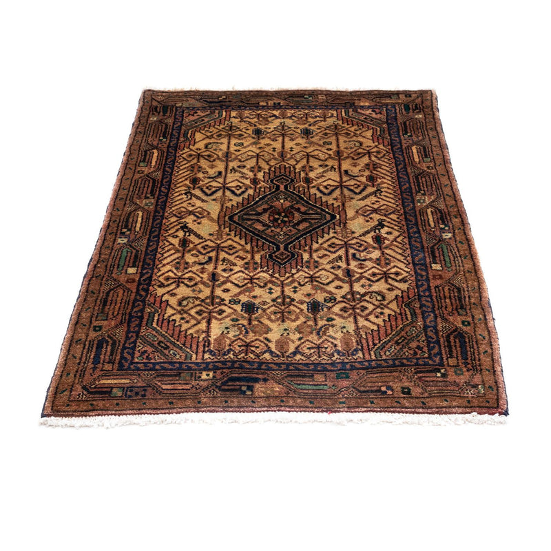 Alfombra persa - Nómada - 118 x 79 cm - marrón claro